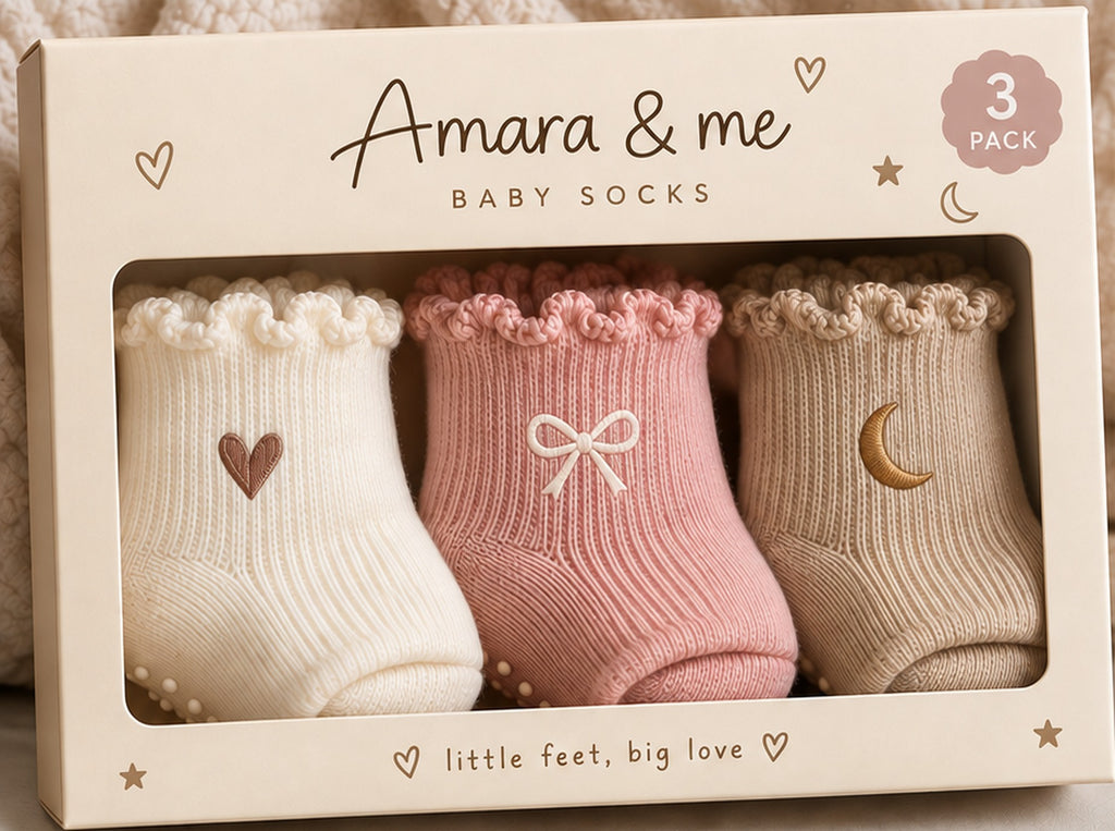 Baby Socks 3-Pack gift box